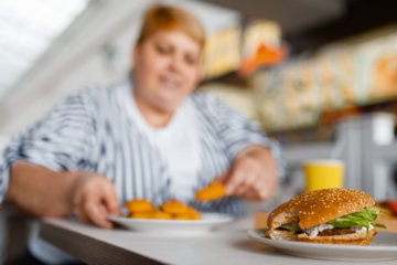 Fast Food in Restaurant