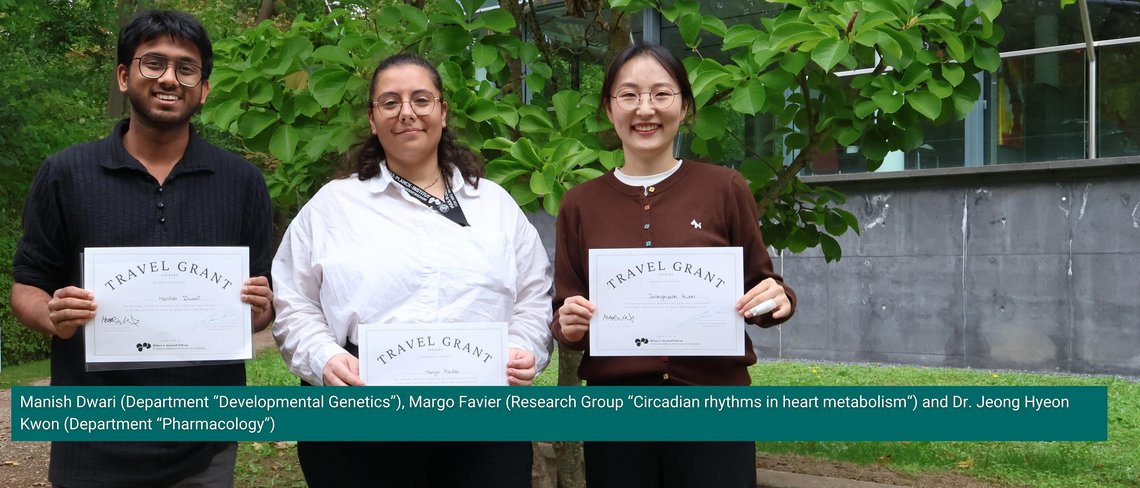 Scientists with Their Certificates