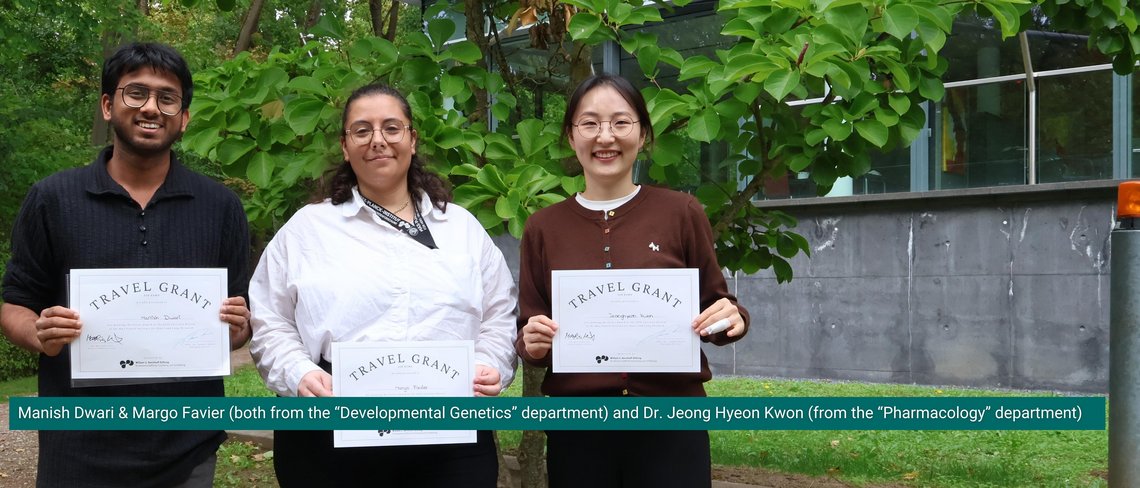 Scientists with Their Certificates